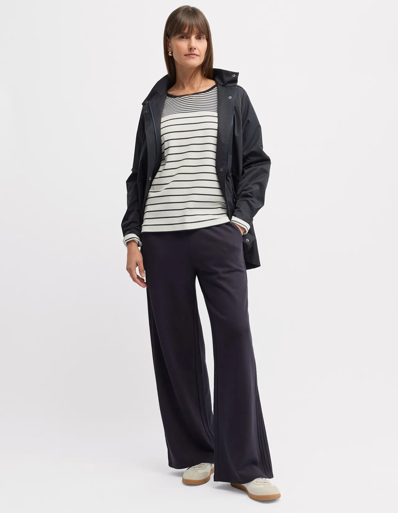 HALCYON STRIPED LONG SLEEVE TEE