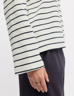 HALCYON STRIPED LONG SLEEVE TEE