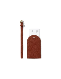 HALE LUGGAGE TAG CHESTNUT