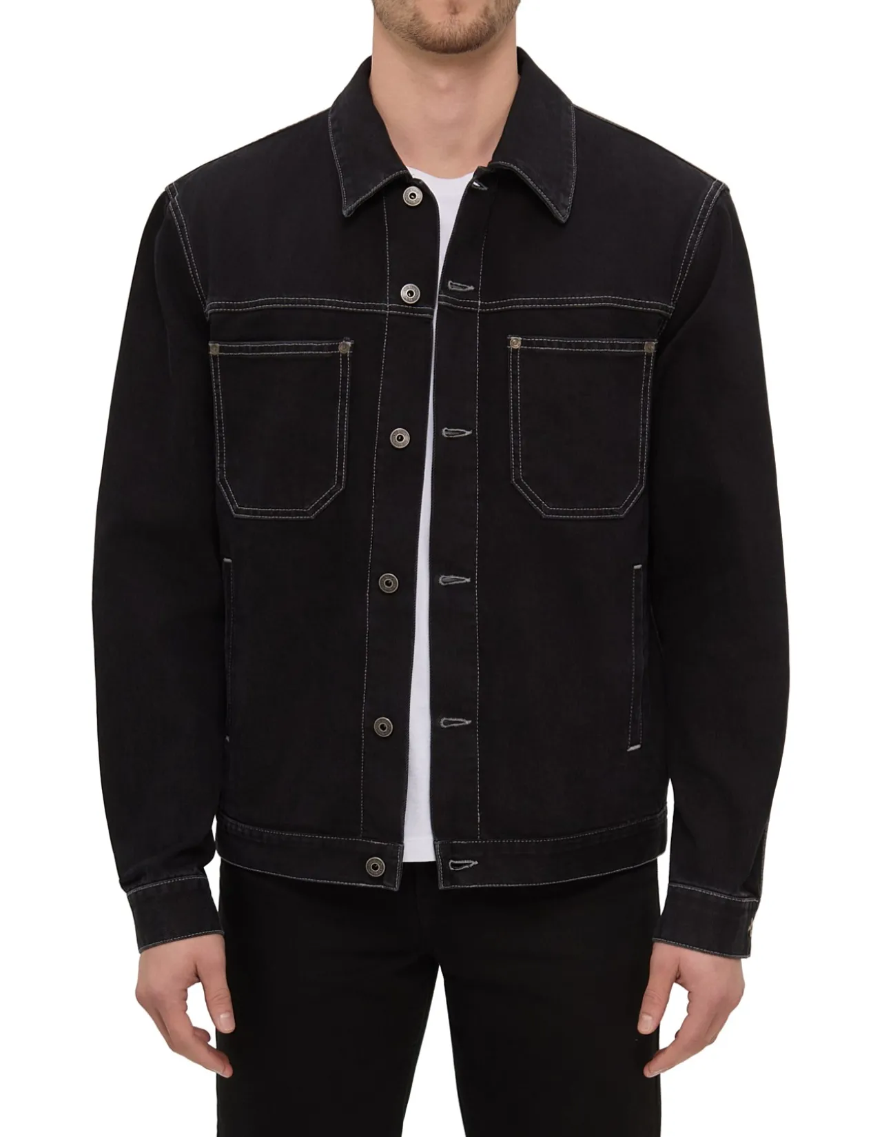 HALF ARROW DEN SKATE JACKET STONE RAW