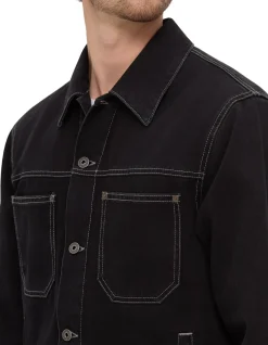 HALF ARROW DEN SKATE JACKET STONE RAW