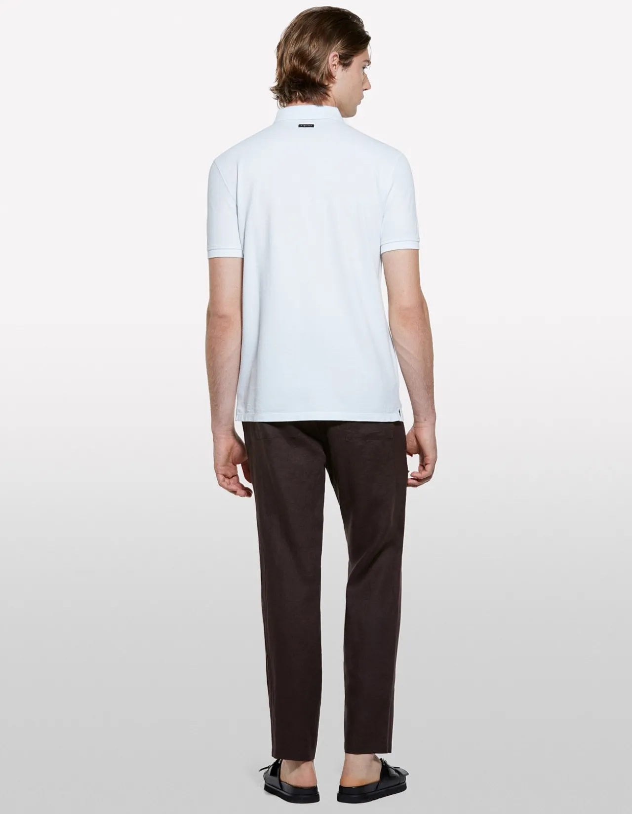HALF SLEEVE COTTON POLO SHIRT