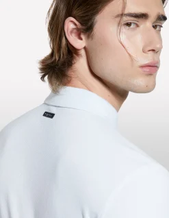 HALF SLEEVE COTTON POLO SHIRT