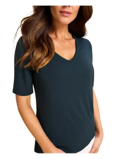 Half Sleeve V-Neck T-Shirt Ink