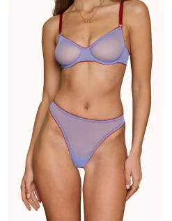 HALLIE CLEAN TULLE THONG