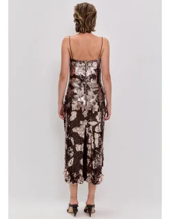 Halo Midi Sequin Dress