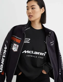 Halrix McLaren Racing Logo Long Sleeve Track Top