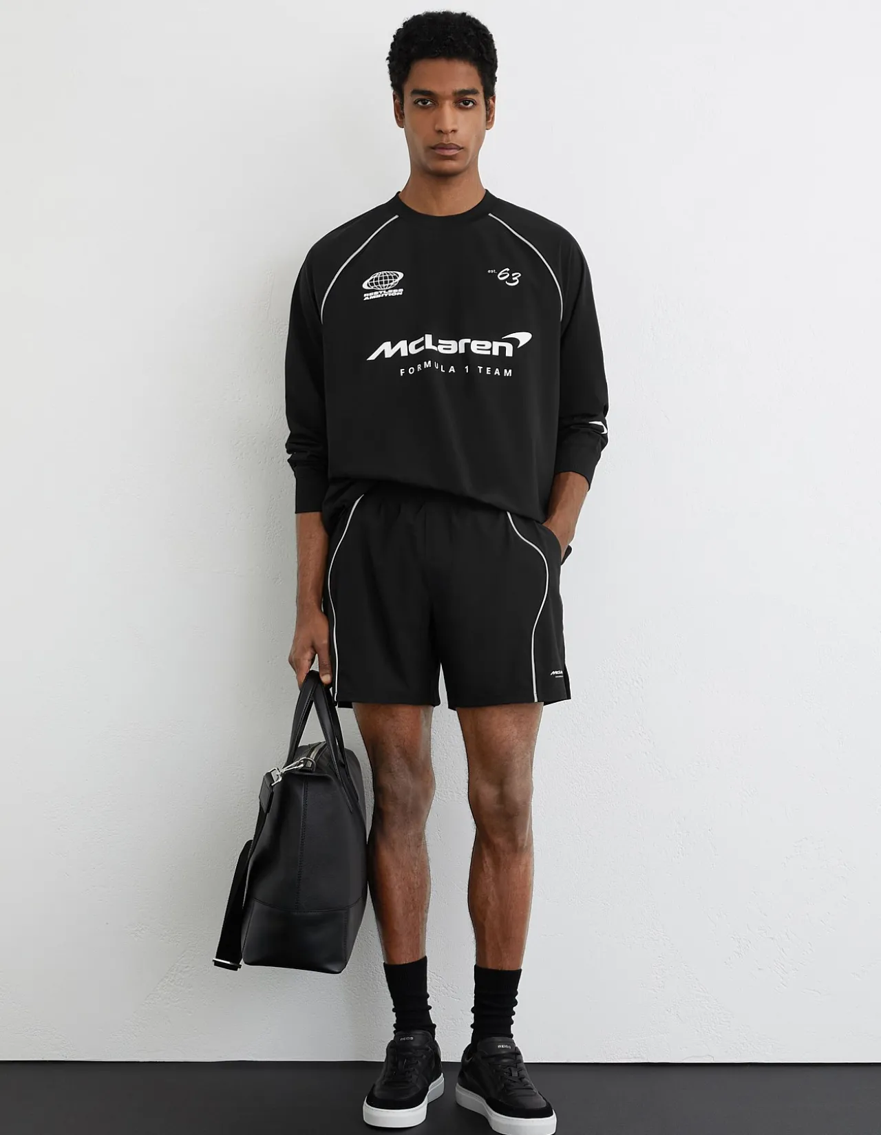 Halrix McLaren Racing Logo Long Sleeve Track Top