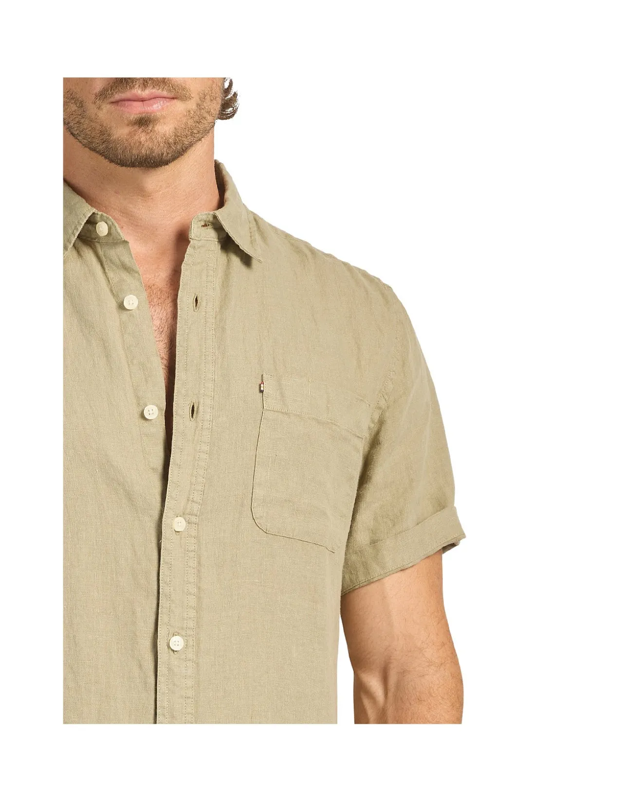 HAMPTON LINEN S/S SHIRT