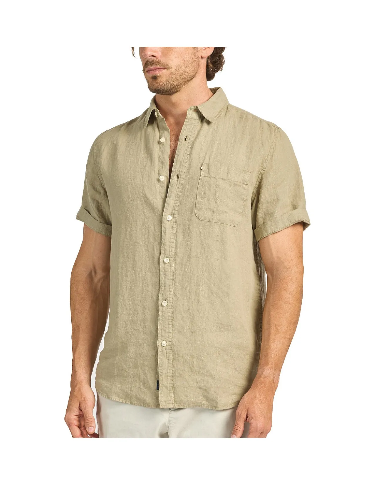 HAMPTON LINEN S/S SHIRT