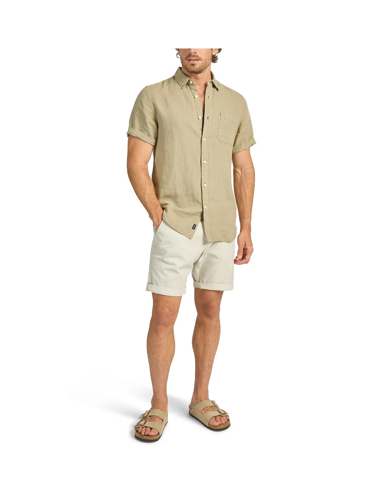 HAMPTON LINEN S/S SHIRT