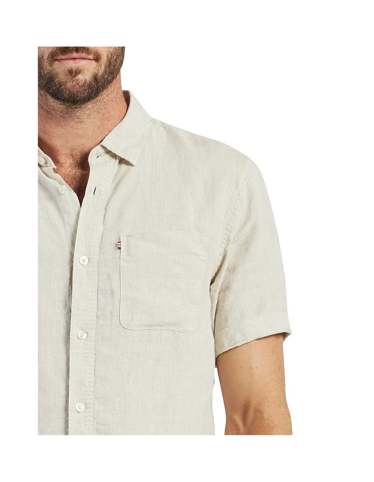HAMPTON LINEN S/S SHIRT