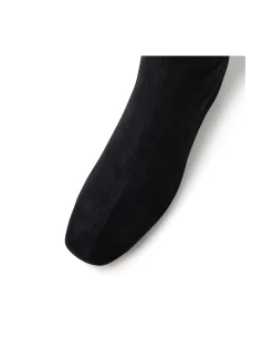 HANDAN DJ BLACK STRETCH MICROSUEDE