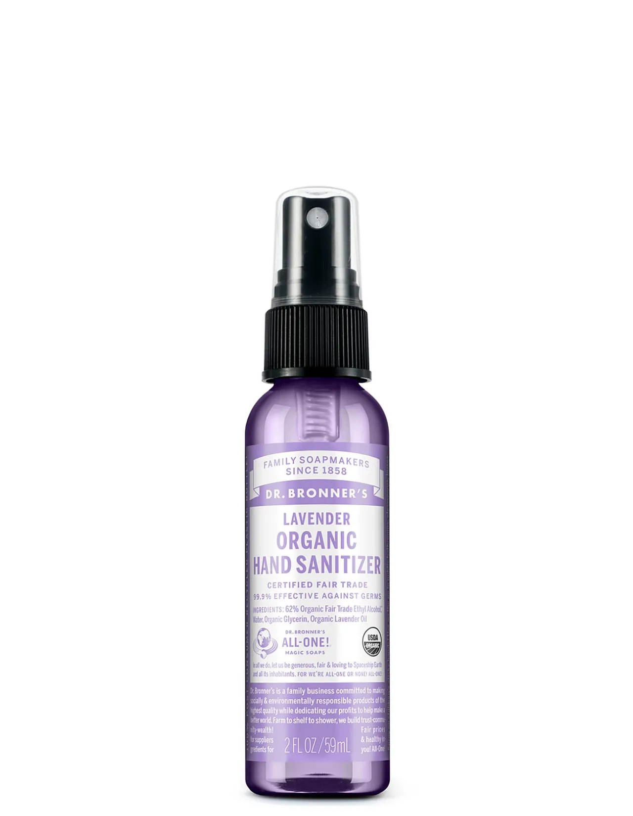 HAND SANITIZER 59ML - LAVENDER