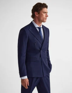 HARDY DOUBLE BREAST PINSTRIPE JCKT