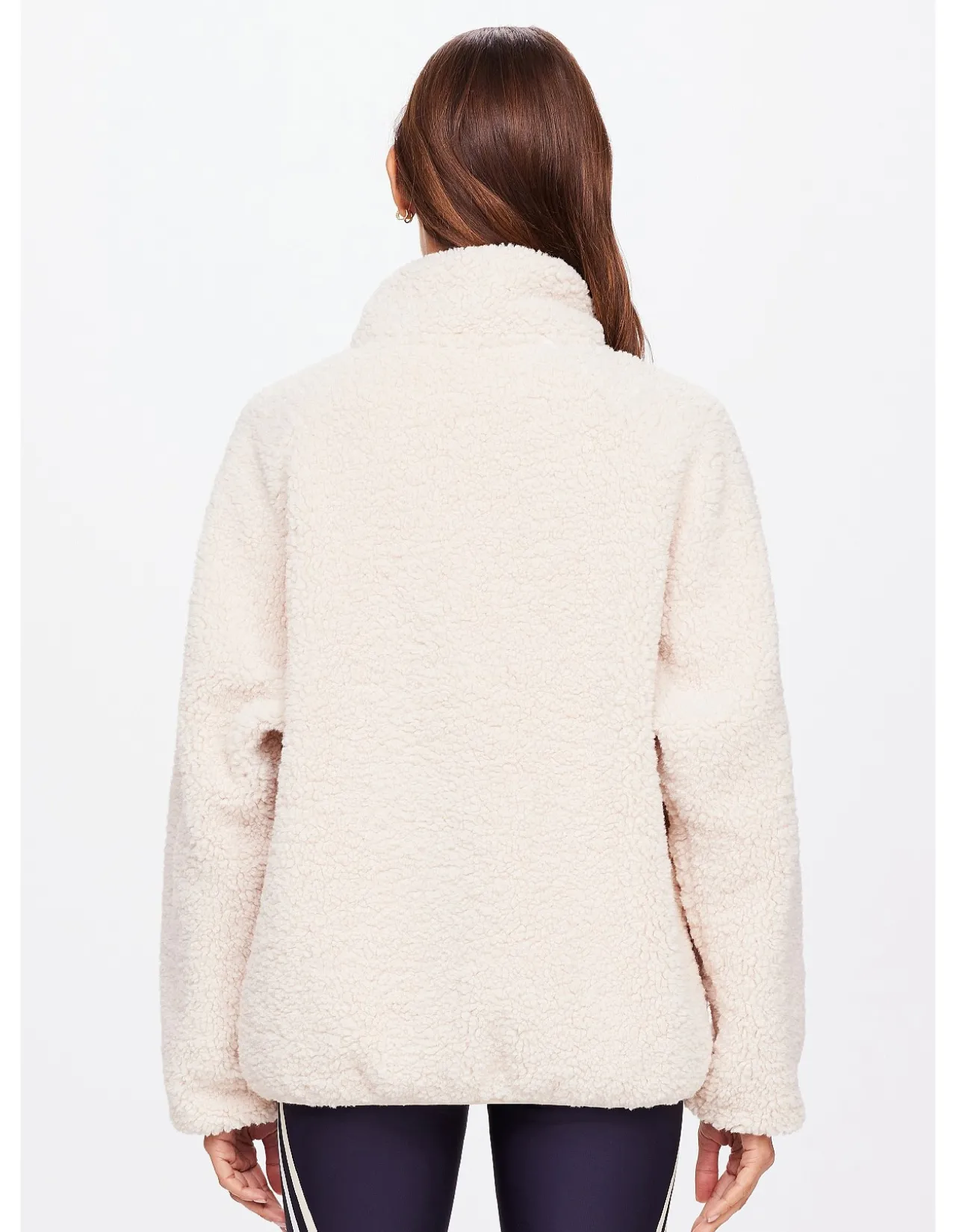 Harlow Recycled Fleece Quarter Snap Pullover
