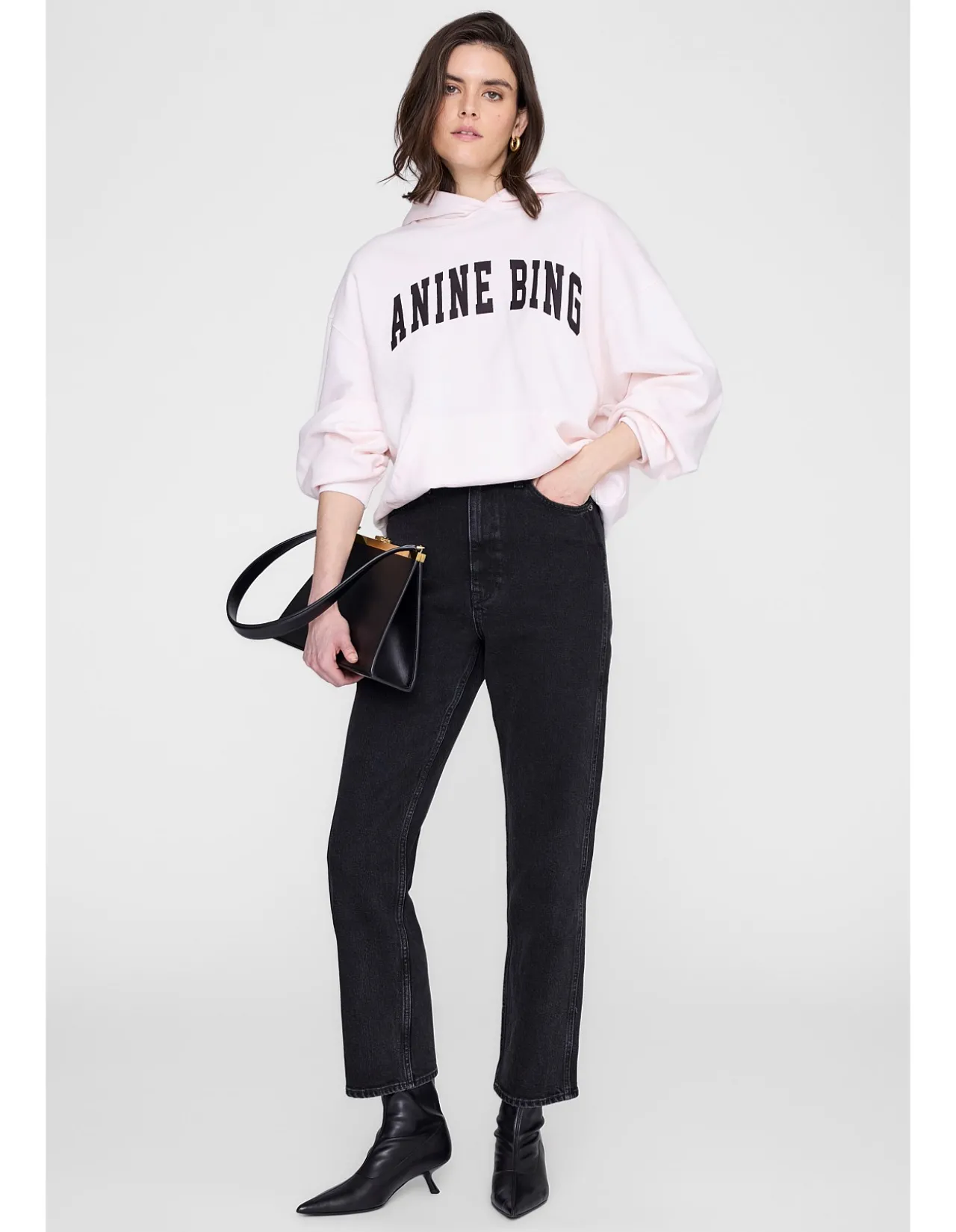 HARVEY SWEATSHIRT - WASHED PINK