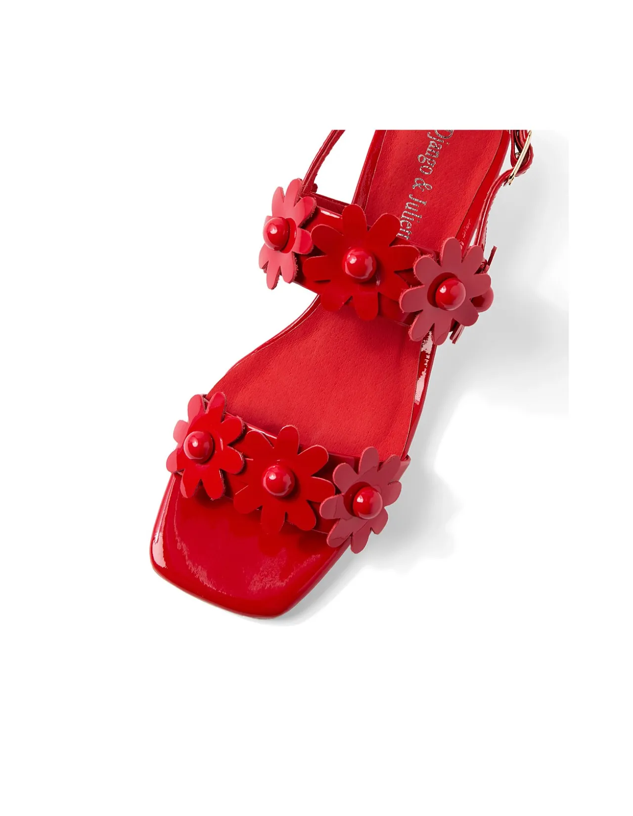 HATSYL DJ RED PATENT LEATHER