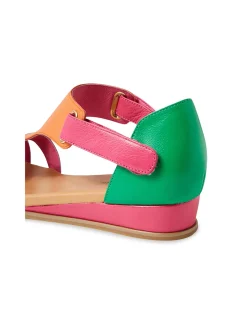 Hayzel Bright Multi Strap Flat Sandals