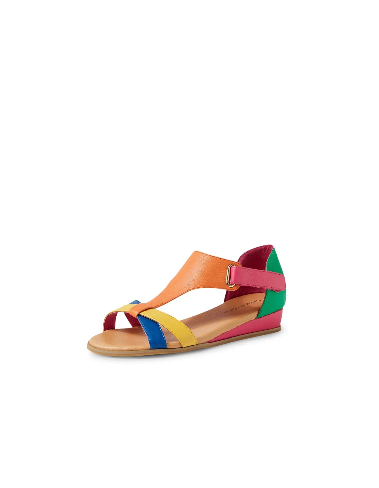 Hayzel Bright Multi Strap Flat Sandals