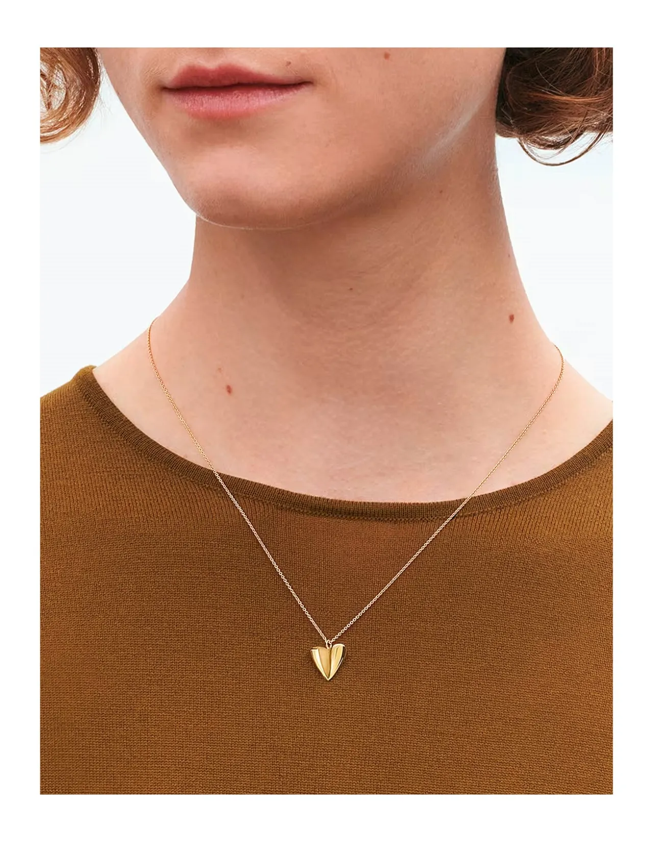HEART PENDANT YELLOW GOLD