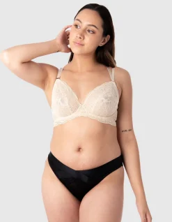 HEROINE PLUNGE NURSING BRA