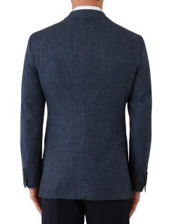 HERRINGBONE WEAVE JACKET