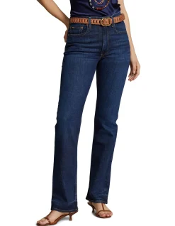 High-Rise Straight Fit Jean