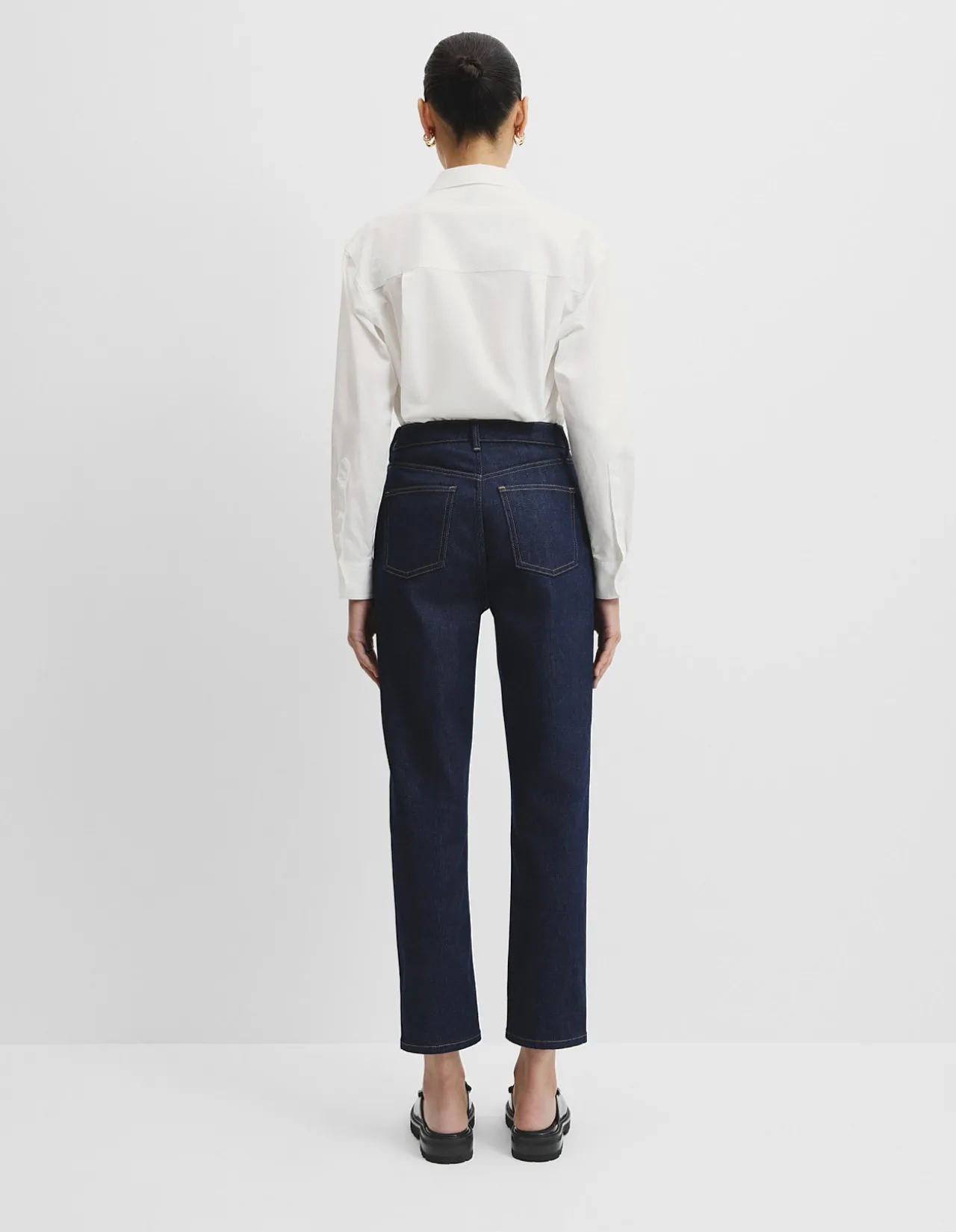 High Rise Slim Comfort Stretch Denim Jean