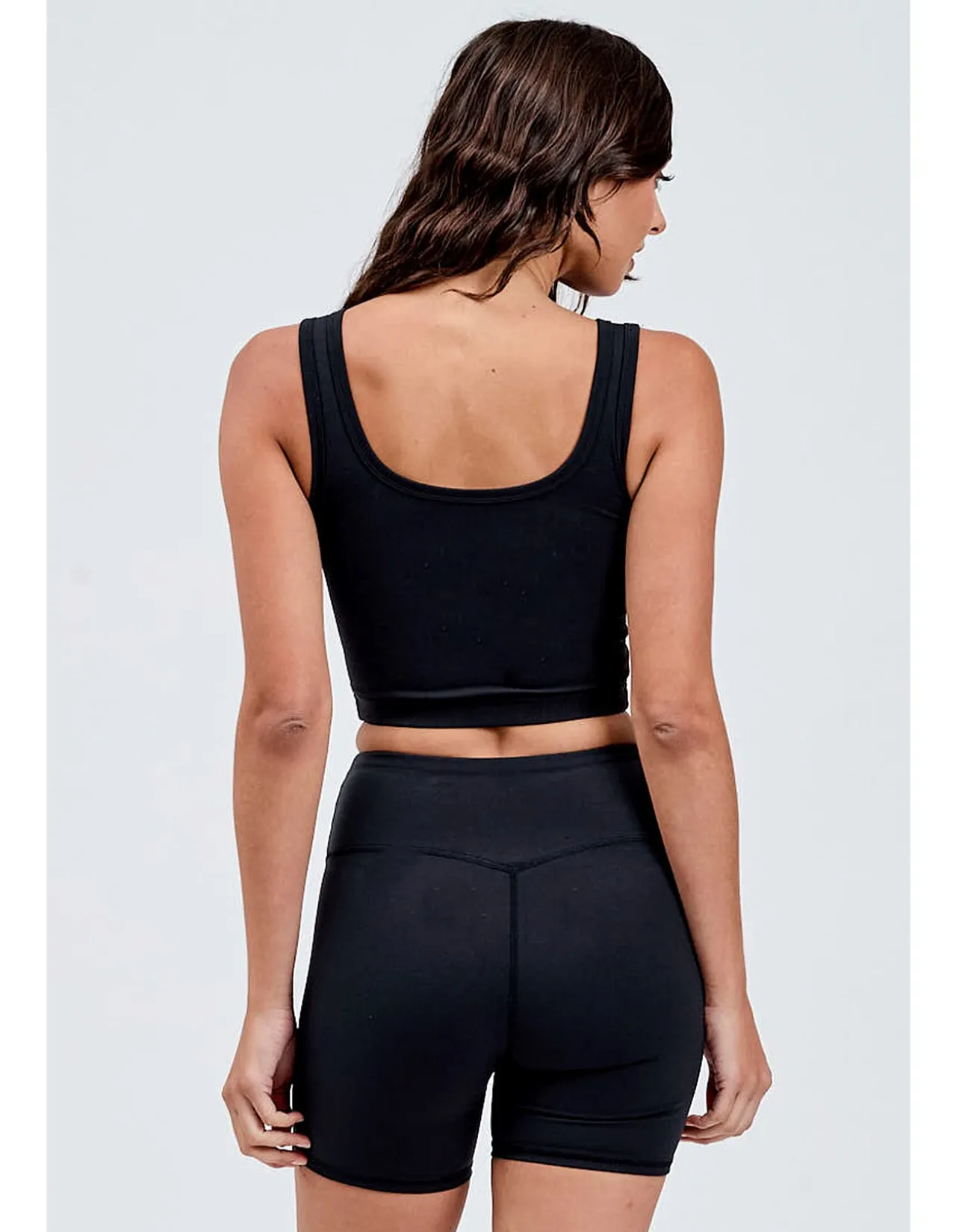 High waisted bike short