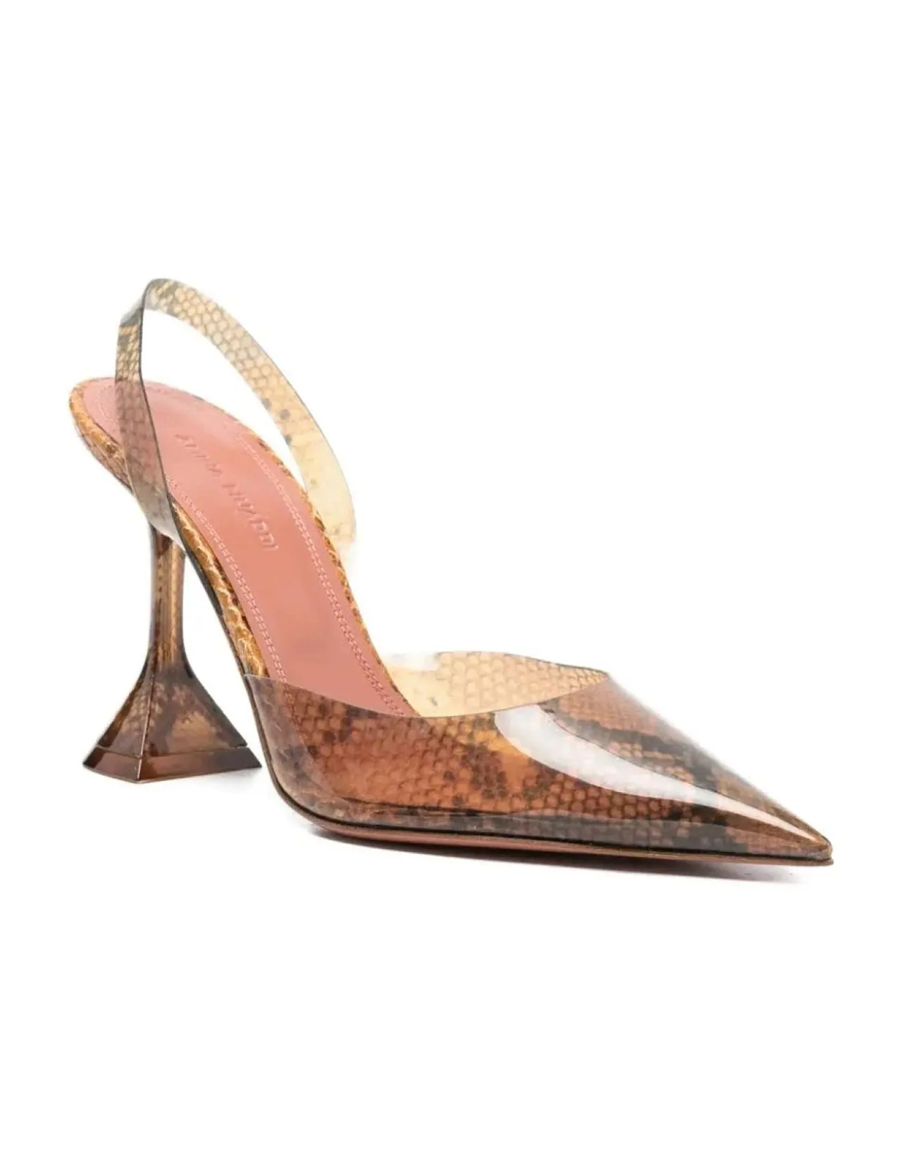 HOLLI GLASS SLING 95 CL GLASS HEEL PVC