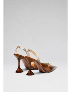 HOLLI GLASS SLING 95 CL GLASS HEEL PVC