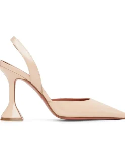 HOLLI SLING 95 CL HEEL PEARLY PATENT LEATHER