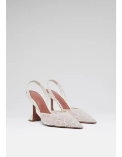 HOLLI SLING 95 IVORY LACE