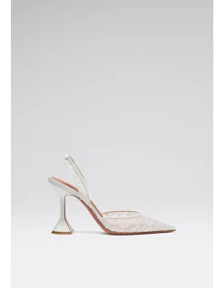 HOLLI SLING 95 IVORY LACE