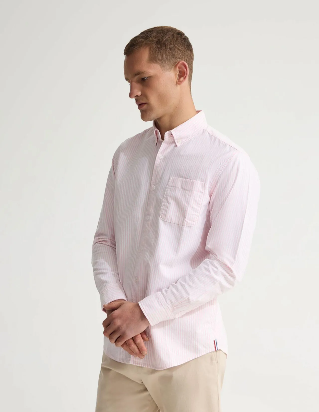 HOLLOWAY BUTTONDOWN STRIPE SHIRT