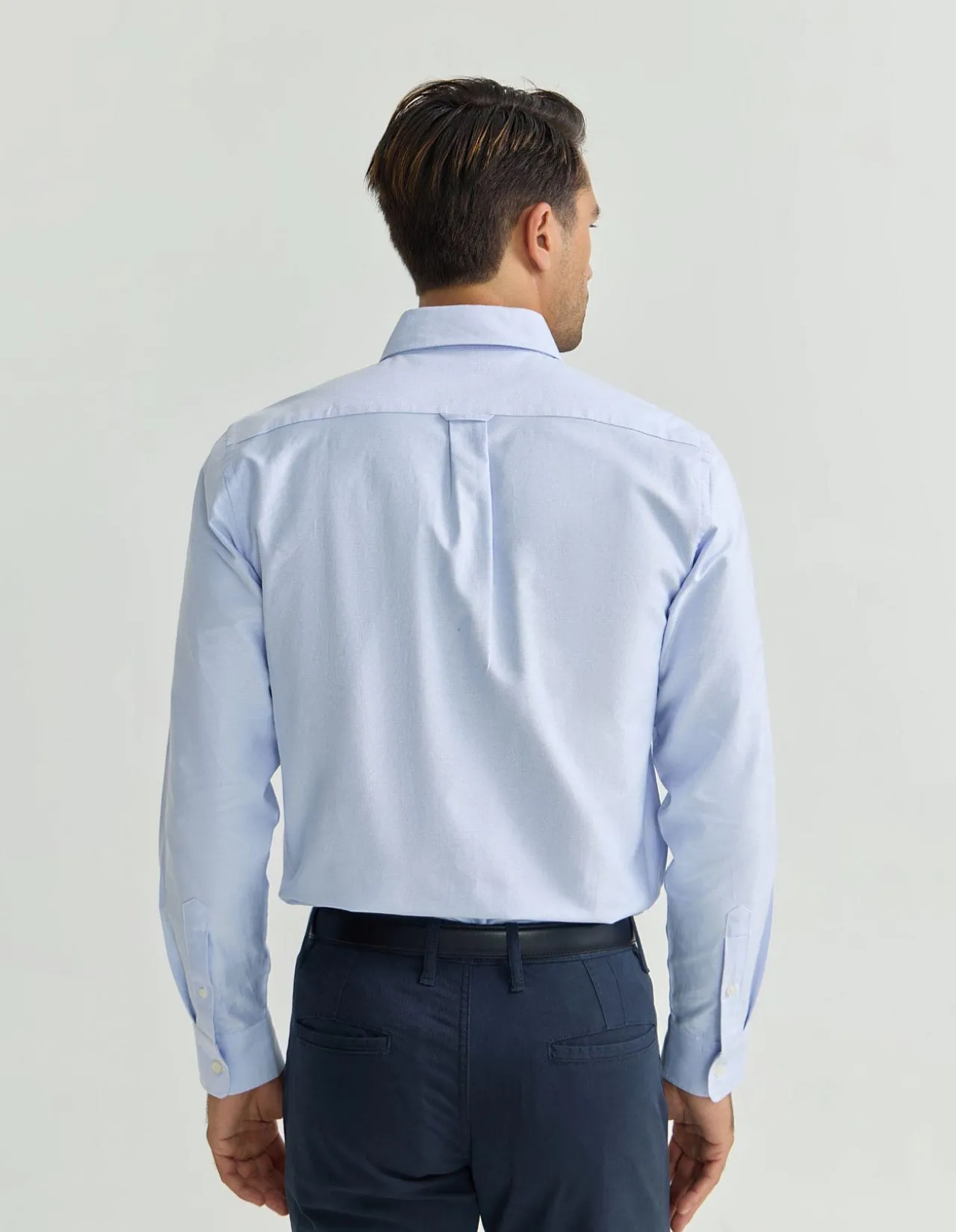 HOLLOWAY OXFORD WEAVE COTTON SHIRT