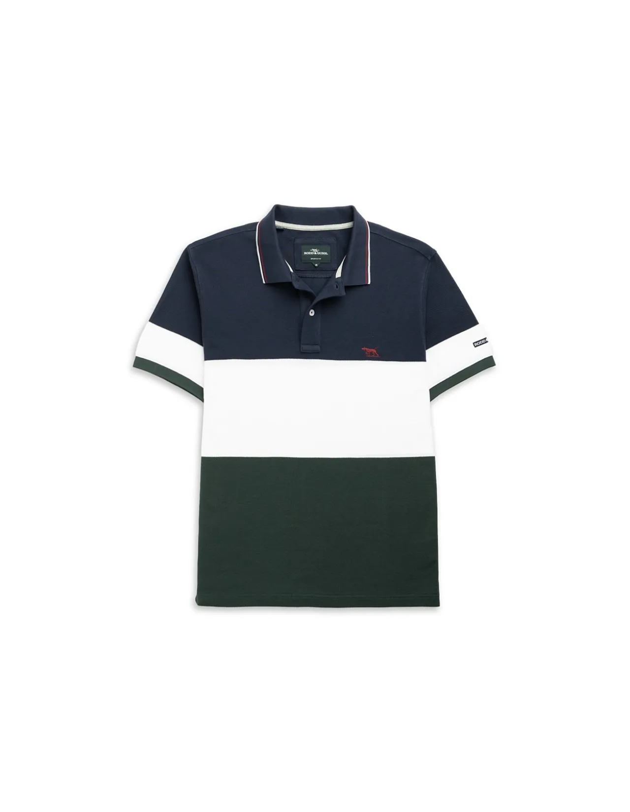 HOMEBAY SPORTS FIT POLO - FOREST