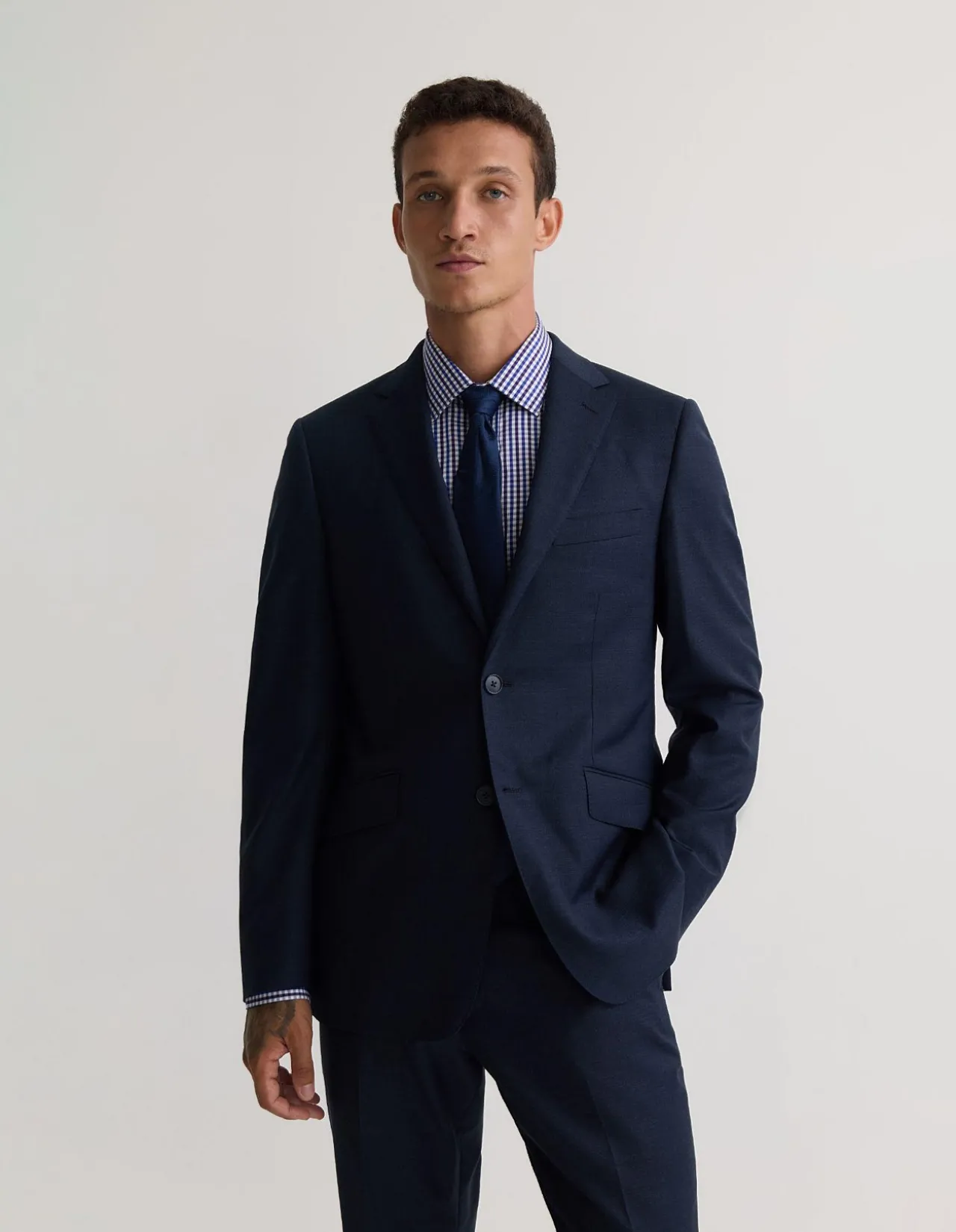 HOPKINS HALF CANVAS SUIT JACKET