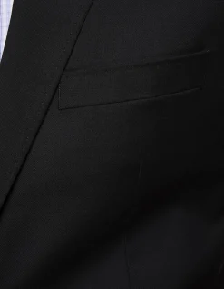 Hopkins Wool Suit Jacket Black