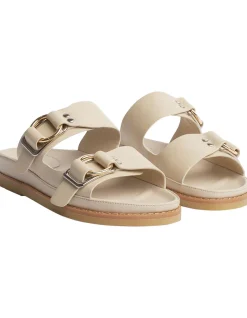 hunter vanilla capretto sandals