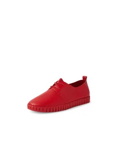 HUSKIES DJ RED RED SOLE LEATHER