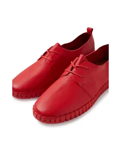 HUSKIES DJ RED RED SOLE LEATHER
