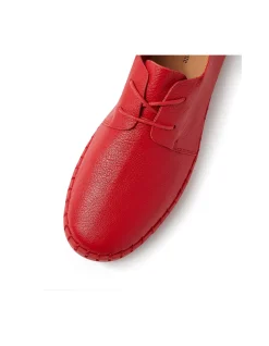 HUSKIES DJ RED RED SOLE LEATHER