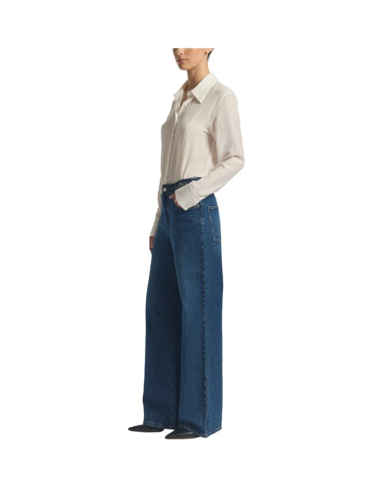 Hutchence High Rise Straight Leg Jean