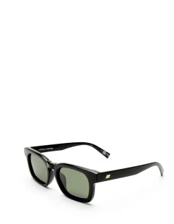 ICEBERG + BLACK SQUARE KHAKI MONO POLARIZED SUNGLASSES