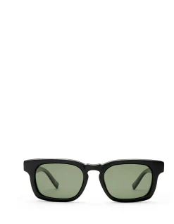 ICEBERG + BLACK SQUARE KHAKI MONO POLARIZED SUNGLASSES
