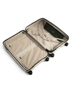 Icon Stripe 80cm Expandable Extra Large Suitcase Taupe