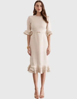 Illuminee Bec Midi Dress