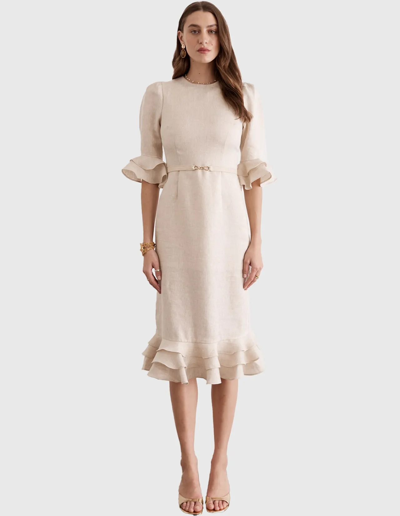 Illuminee Bec Midi Dress